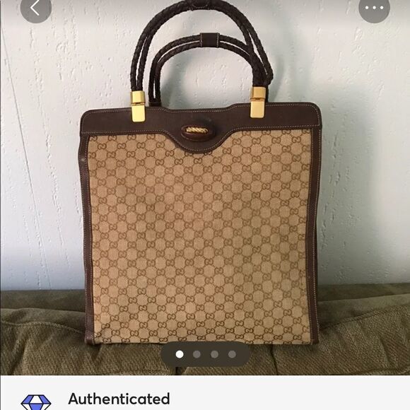 Authentic vintage large canvas Gucci tote - Picture 15 of 15